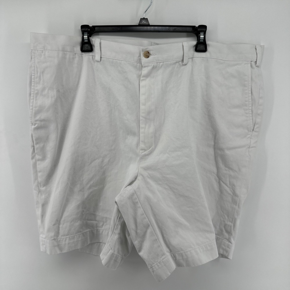 Polo Ralph Lauren Mens Classic Fit Shorts 44B White Cotton